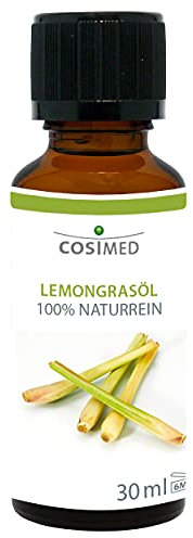 Sport-Tec cosiMed Ätherisches Öl Lemongras, Ätherische Öle Duftöle Duftöl Raumduft 30 ml