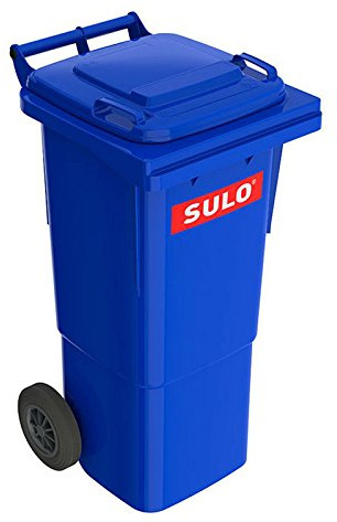 SULO 2 Rad Müllbehälter MGB 60, Inhalt 60 l - Blau