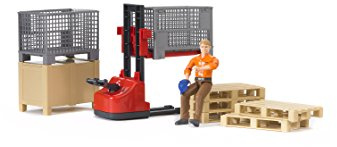 Bruder Logistics Set with Figure