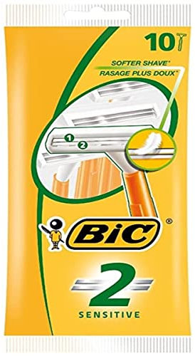 BIC 2 DISPOSABLE RAZORS 10