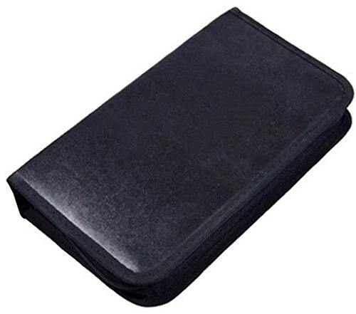 80 disque CD DVD support de rangement étui portefeuille Organiseur VCD Housse de transport Pochette Sac