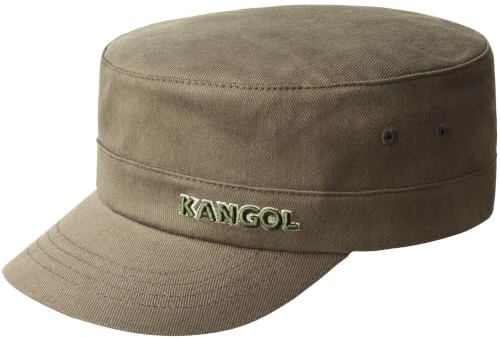 Kangol Flexfit Urban Army Cap Fullcap Armycap Military Damencap Herrencap Damen/Herren - mit Schirm, Hinten geschlossen, Schirm Frühling-Sommer