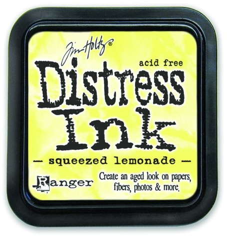 Ranger DIS-34940 Tim Holtz Distress Ink Pad, Kunststoff, Squeezed Lemonade, 7.5 x 7.5 x 45 cm