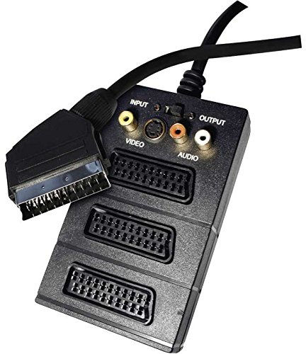 Emos Cable AV SCART – 3 x SCART Plus 3 x RCA Plus 1 x SVHS 0,5 m, sb2300