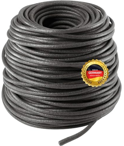 Gedotec PE Rundschnur PROFI Dichtband 25 mm Ø | 10 Meter Dichtschnur [INDUSTRIEQUALITÄT] zur Hinterfüllung von Fugendichtstoffen | Fugen-Dichtung aus Polyethylen | Fugenfüllprofil Schaumstoff rund
