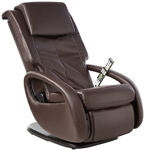 Human Touch WholeBody 7.1 Swivel-Base Full Body Relax and Massage Chair - Perfect for Home Relaxation and Stress Relief | Warm Air Heating | Customizable Massage | Retractable Ottoman | Espresso Color, 7.1