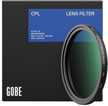 Gobe 77 mm Polfilter (Polarisationsfilter) CPL (Pro)