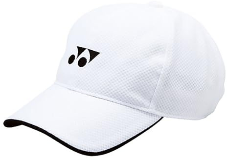 YONEX Unisex 341 Baseball Cap, weiß, 56
