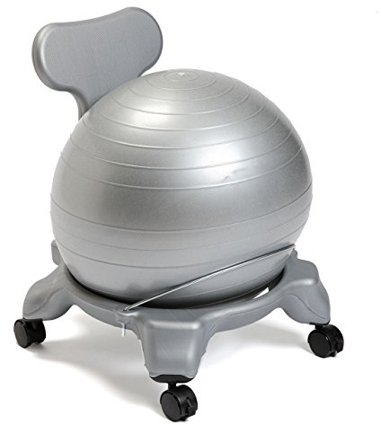 Aeromat Kids Ball Chair Gray/Silver