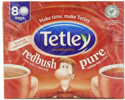 Tetley Redbush 80 Tea Bags (Pack of 3, Total 240 Tea Bags)