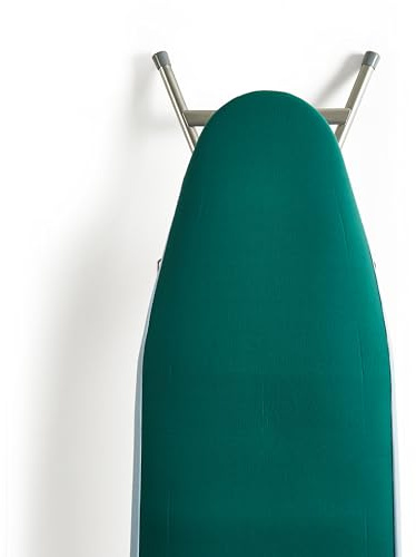 Perfetto Tovaglia/Copriasse/Copertura asse da stiro MOBILETTO - Stiroseta - Cm 130x40 misura dell'asse da stiro (cm 140x50 compreso di bordo). Verde.