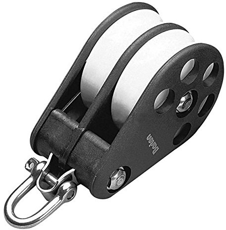 Barton Pesca Accesorios Doble Bloque 7 con Cabezal Grillete, 48993