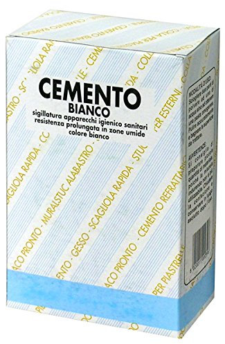 CEMENTO en Polvo Hormigón KG.5 5 Unidades, Color Blanco
