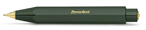 Kaweco Classic HB - Portamine da 0,7 mm, in plastica di alta qualit?, con design ottagonale, 11 cm, penna a pressione ricaricabile (verde)