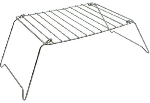 Relags Campinggrill / Klappgrill -Basic-, aus verchromtem Stahl (Grillfläche: 29 x 21,5 cm)