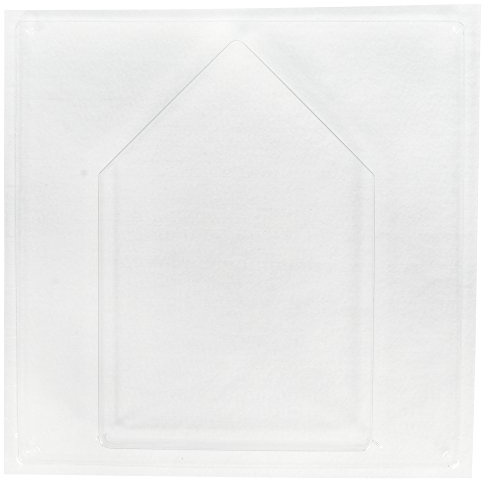 RAYHER HOBBY 36061000 Gießform Haus, Pet, Beton Gießformen, ideal zum Ausgießen mit Kreativ-Beton, Raysin-Gießpulver, Wachs, Seife, 16 x 23,5 cm, Tiefe 3 cm