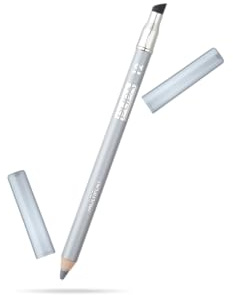 Pupa Milano Multi-Play Triple Purpose Eye Pencil, Eyeliner To Perfectly Line The Eyes, Kajal For Intensifying Look, Eyeshadow For Perfectly Blendable Pure Color, 12 Grey Blue, 0.04 Oz