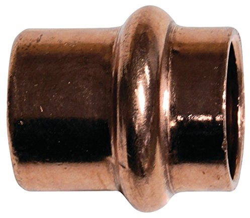Cornat Press-Kappe, Kupfer zum Verschließen nicht benötigter Anschlüsse mit 1 Muffe, A 15 mm, 1 Stück, T654215B