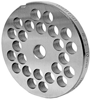 Grille iNOX gr. 22–10,0 mM trous pour hachoir à viande-jupiter bosch-alexanderwerk gastroback-- westmark kenwood-prospero