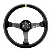 SPARCO 015R345MSN Volante Rennlenkräder, Calice 65 mm, Schwarz,Unique