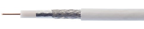 Kathrein LCD 95 - 271762 Koaxialkabel 1,13/6,8 mm, 500 m Trommel weiß