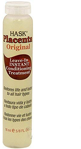 Hask Vials Placenta Super Strength Leave-In(18 Pieces) Display