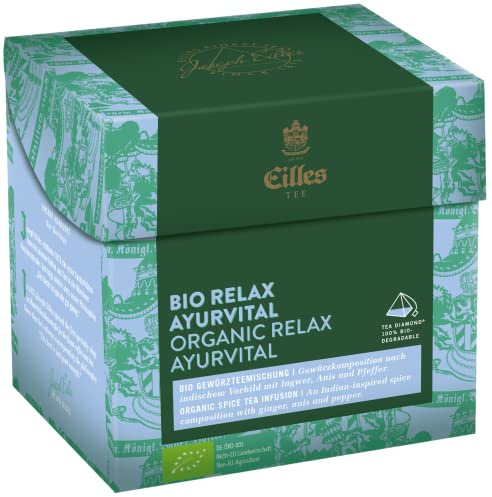 Tea Diamonds BIO RELAX AYURVITAL von Eilles, 20er Box