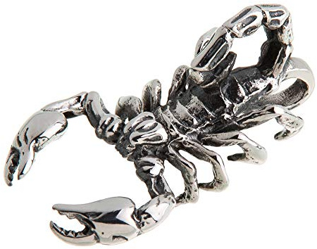 Silberketten Store Anhänger Skorpion, Kettenanhänger - echt 925 Silber