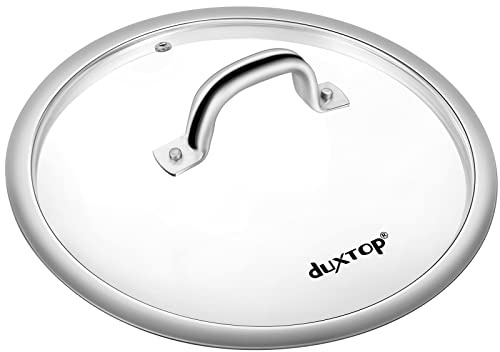 Duxtop Cookware Glass Replacement Lid (Interior Diameter: 7inch, Outside Diameter: 7-5/8inch)