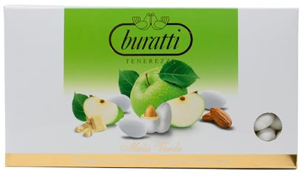 Buratti Confetti Tenerezza Gusto Mela Verde - 0.50 kg