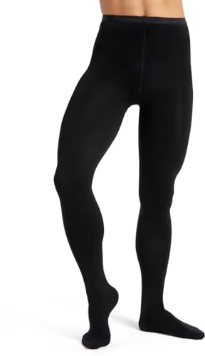 Capezio Mt11 Medias para Hombre, Negro, XL (Pack de 3)