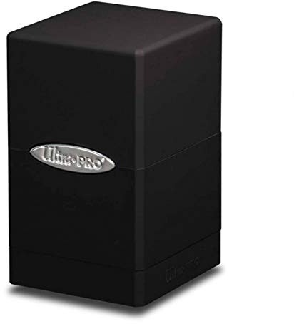 Ultra Pro 84173 - Satin Tower Deckbox, schwarz