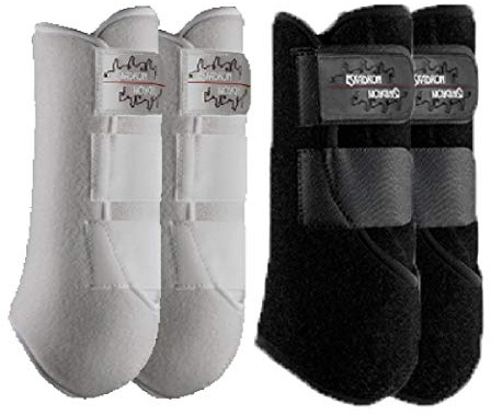 ESKADRON Pro Dressage Gamaschen (vorne), schwarz, Pony (P2)
