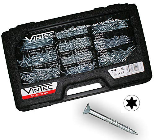 Schraubensortiment VT 1700 TLG.