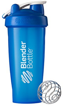 BlenderBottle Klassische Shaker-Flasche mit Schlaufen, 800 ml, Blau/Blau