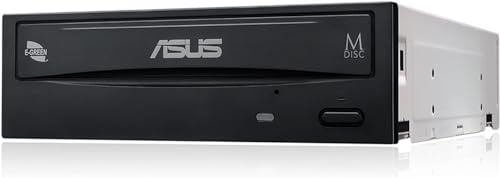 ASUS DRW-24B3ST Interne DVD±R/RW Noir lecteur de disques optiques - Lecteurs de disques optiques (Noir, Verticale/Horizontale, DVD±R/RW, SATA, 1,5 Mo, 120 mm)