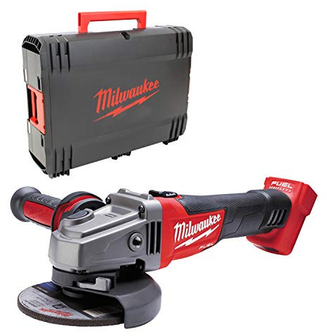 Milwaukee 4933451439 Angolo a Batteria M18 cag-125 x/0 + Box HD