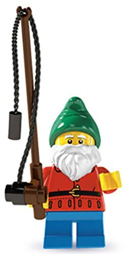 LEGO 8804 - Minifigur Gartenzwerg aus Sammelfigurenserie 4