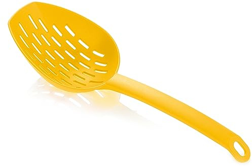 Tescoma 638051 Cucchiaione scolatutto colore giallo, linea Space Tone