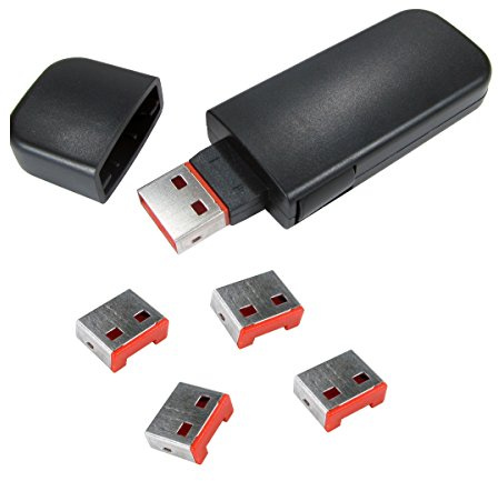 Ex-Pro® USB Port Blocker Key - with 14 locks - Red