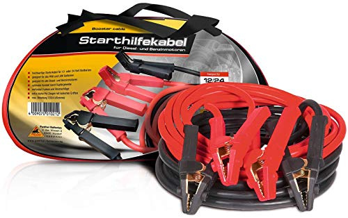 Panther Starthilfekabel 70 mm² 12V und 24V 1200A 9m Überbrückungskabel Kabel KFZ Auto PKW