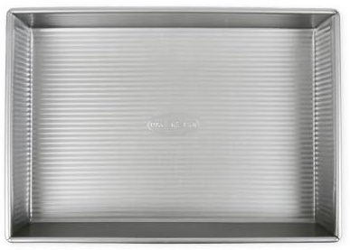 USA Pan Bakeware Rectangular Cake Baking Pan, 9 x 13 inch, Nonstick & Quick Release Coating, Aluminized Steel