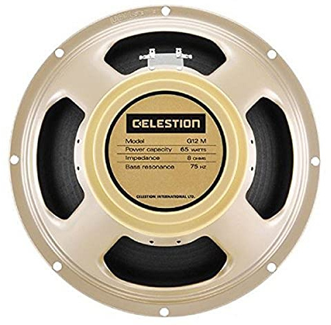 CELESTION G12M-65 Creamback 12-Inch 8-Ohm 65-Watt Guitar Speaker