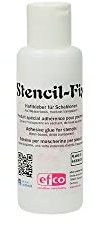 efco Haftkleber Stencil Fix 50ml transparent ablösbar