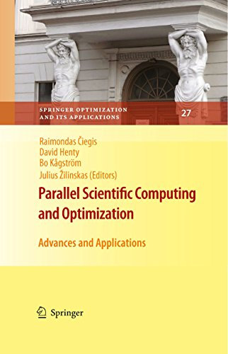 Parallel Scientific Computing and Optimization: Advances and Applications (Springer Optimization and Its Applications Book 27) (English Edition)