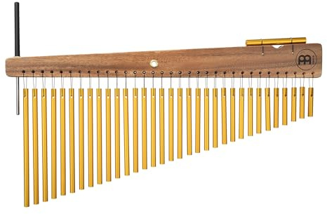 Meinl Percussion Chime, Natur und Gold (CH33HF) | mit 33 Klangstäben, 1-reihig, Montierbar, Holz und Aluminium
