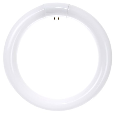 Sunlite FCL30/50K T9 Round Fluorescent Circline Lamp, 30 Watts, 1800 Lumens, 5000K Daylight, 10000 Rated Hours, RoHS Compliant, G10Q 4-Pin Base, 1 Pack