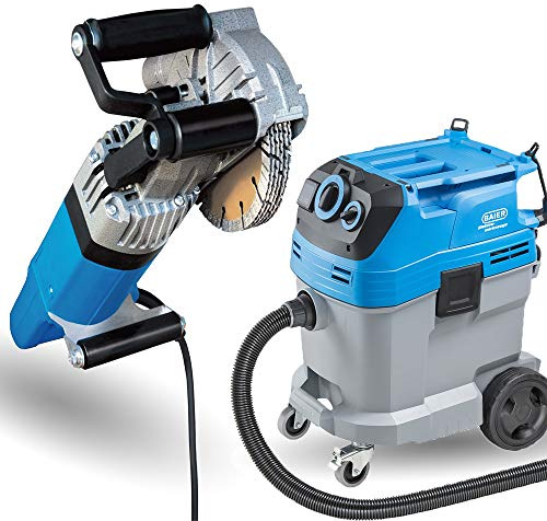 BAIER BDN 466/6 - Fresa de diamante y despolvo especial BSS 606 L, incluye 6 discos de corte de diamante