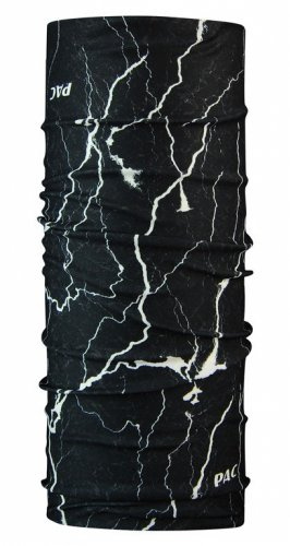 Original Flash Dark Black Multifunktionstuch - nahtloses Mikrofaser Schlauchtuch, Halstuch, Schal, Kopftuch, Unisex, 10 Anwendungsmöglichkeiten