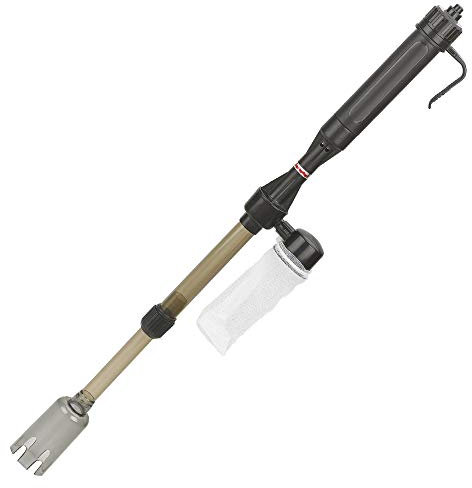 Amtra Handy - Aspirateur Aquarium Electrique - Accessoire de Nettoyage et Entretien, Idéal pour Le Sable et Gravier, Indispensable dans Un Kit de Nettoyage, Peut Egalement être Utilisé comme Siphon